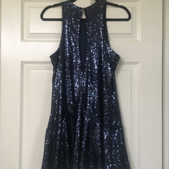 Free People Open Back Sequin Dress - Picture 3 of 4